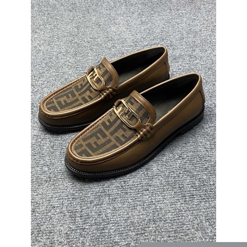 F**di leather shoes